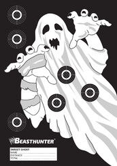 Tarcze sylwetkowe Beast Hunter Ghost 10szt.